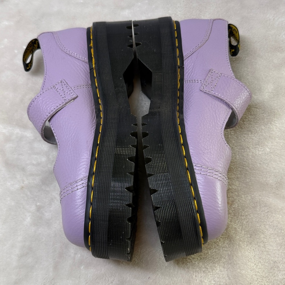 Dr. Martens Lilac Mary Jane Platform Shoes - Picture 4 of 10